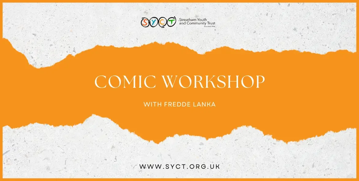 Comic workshop with Fredde Lanka